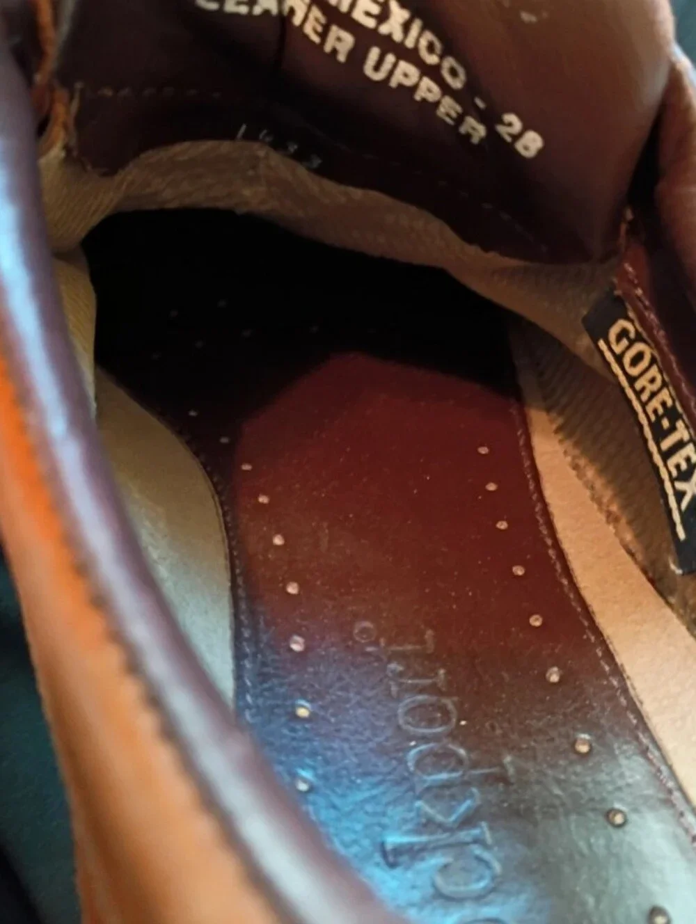 Shoes Size 11.5 Rockport Men's Cognac Leather Boat Shoes with Brown Laces